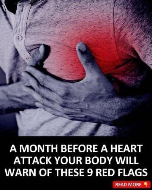 7 warning signs your body can send before a heart attack