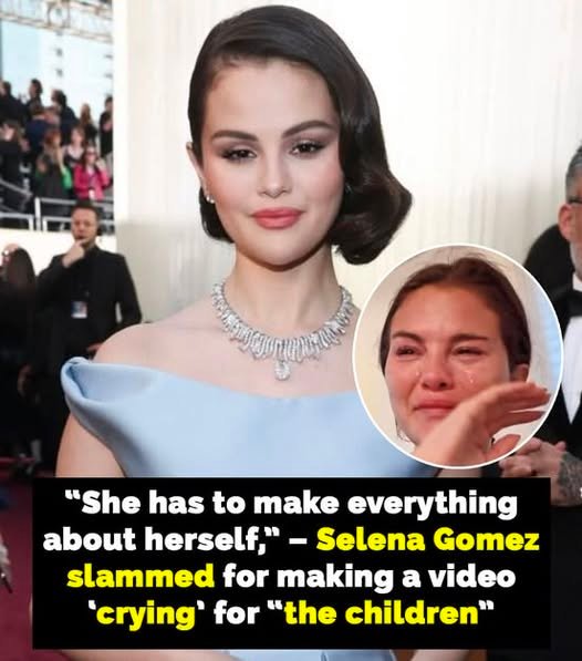 Selena Gomez responds to criticism of posting crying videos