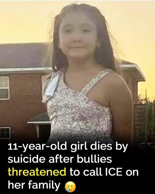 After receiving ICE threats from bullies, an 11-year-old commits suicide