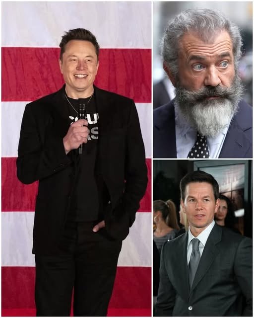 Hollywood Reels as Elon Musk Pours Massive Money into Mel Gibson and Mark Wahlberg’s Provocative ‘Un-Woke’ Studio