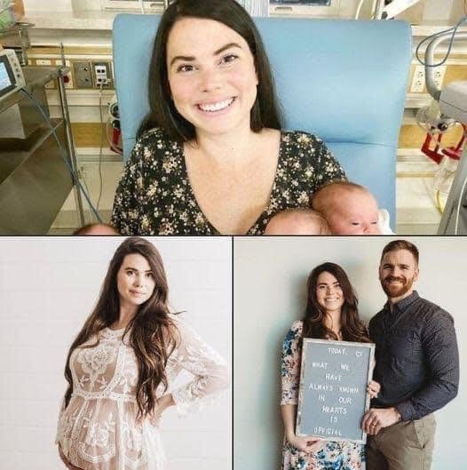 Young mom blessed with quadruplets only weeks after adopting 4 foster childrenn.