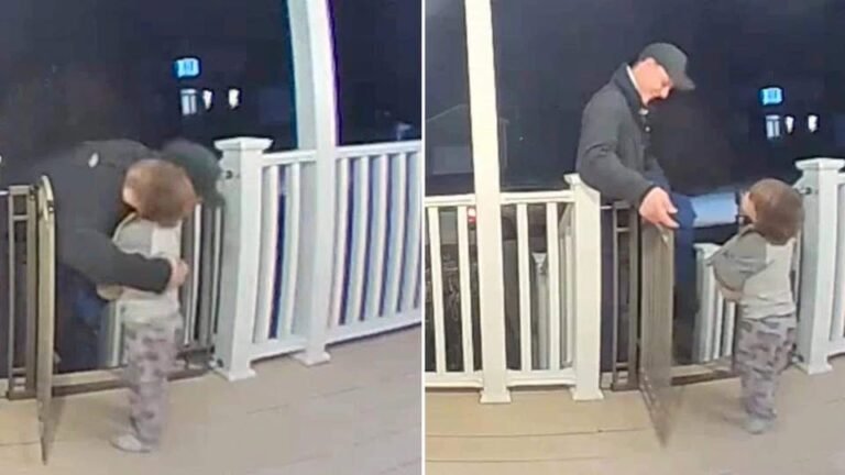 Little boy hugs pizza delivery man goodbye: Shortly after, the boy’s mother makes a tragic discovery