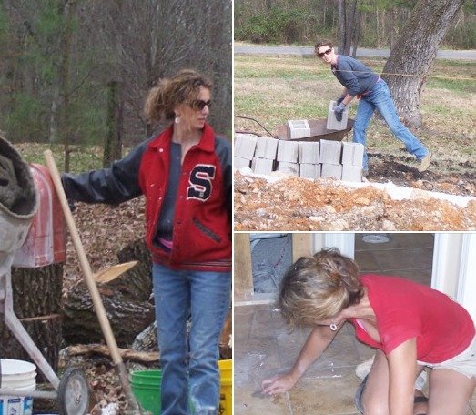 Her husband used to beat her frequently, so she took her children and ran away from home