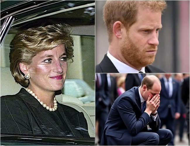 “Stay strong, my dear son…” – The letter left by Princess Diana was found, causing Harry and William to burst into tears: “We know who punctured our mother’s tire…”