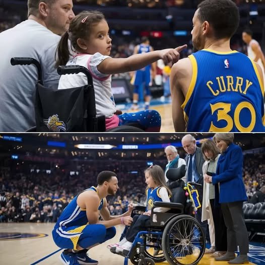 Disabled Fan Confronts Steph Curry During Game… His Reaction Will Make You Cry