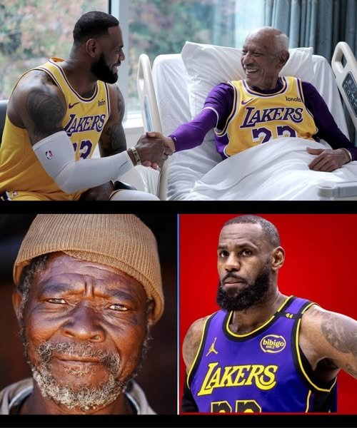 When LeBron James Heard This 80-Year-Old Fan Never Missed a Game, His Hospital Visit Became More