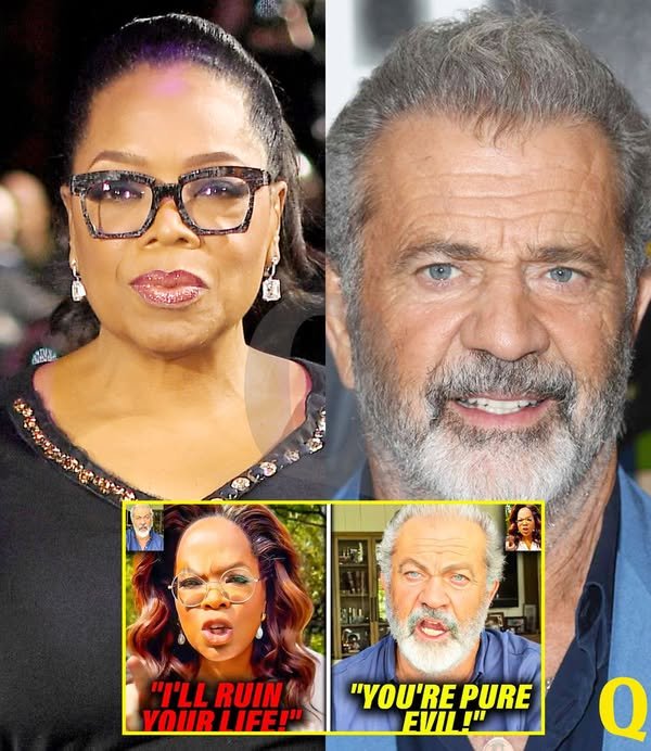 “I’LL END YOU!” Oprah CONFRONTS Mel Gibson For EXPOSING Her Dark Secrets