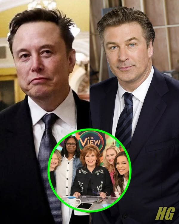 Elon Musk boldly spent $790 million to buy the company AB*C and canceled “The View” after Alec Baldwin called him “Scumbag” on the show.